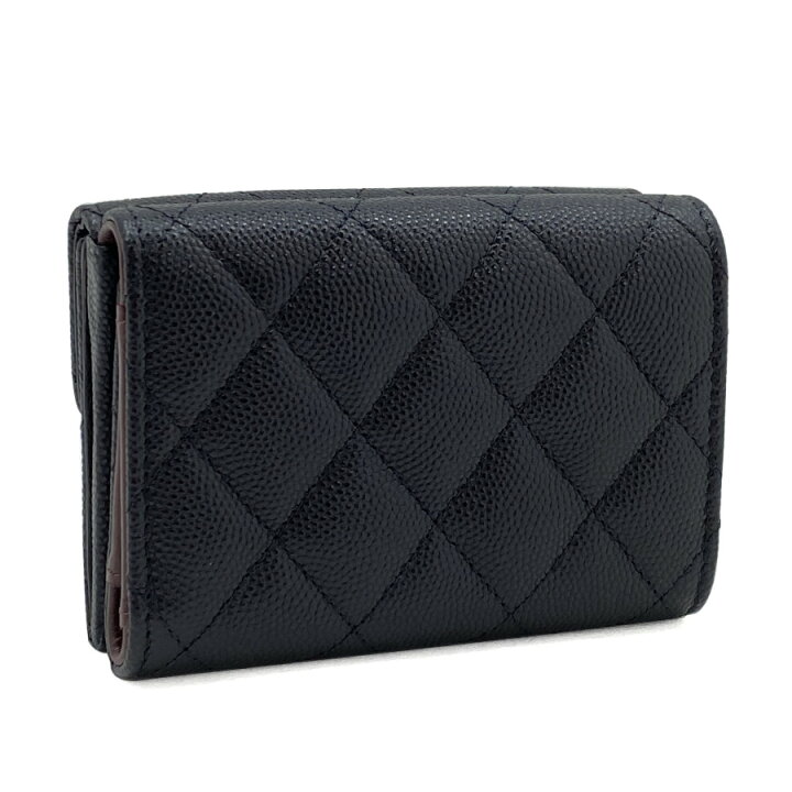 楽天市場】シャネル CHANEL 財布 三つ折り クラシック スモール 
