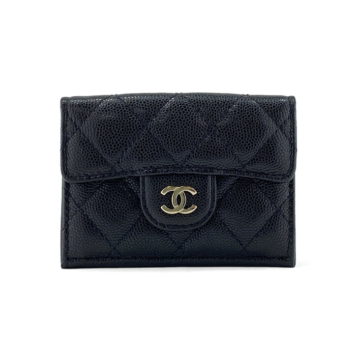 楽天市場】シャネル CHANEL 財布 三つ折り クラシック スモール 