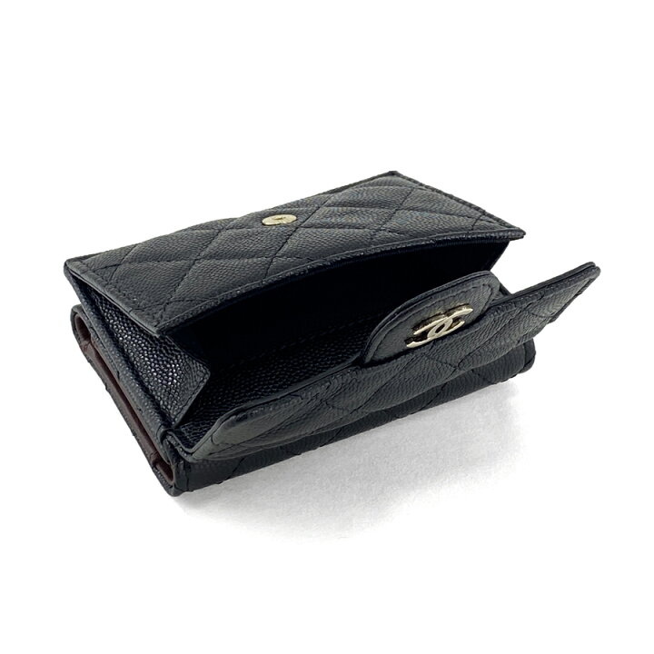 楽天市場】シャネル CHANEL 財布 三つ折り クラシック スモール  