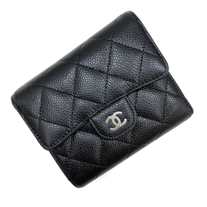 楽天市場】シャネル CHANEL 財布 三つ折り クラシック スモール  