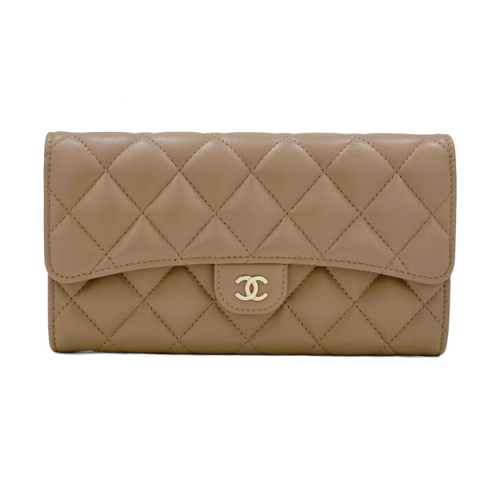 楽天市場】シャネル CHANEL 長財布 クラシック CLASSIC フラップ 