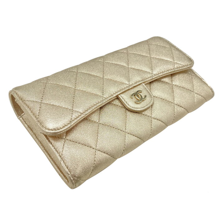 楽天市場】シャネル CHANEL 長財布 クラシック CLASSIC フラップ  