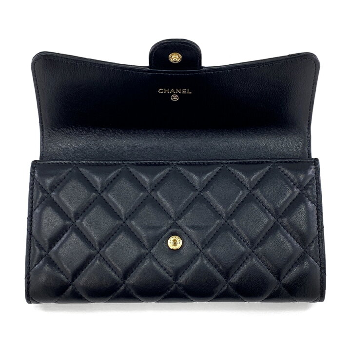 楽天市場】シャネル CHANEL 長財布 クラシック CLASSIC フラップ 