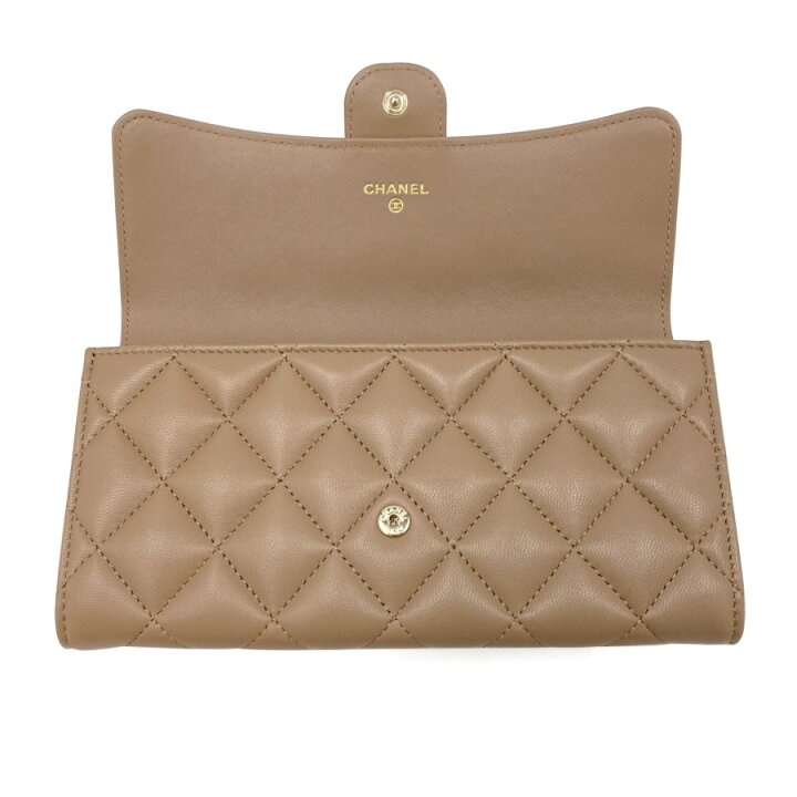 楽天市場】シャネル CHANEL 長財布 クラシック CLASSIC フラップ 
