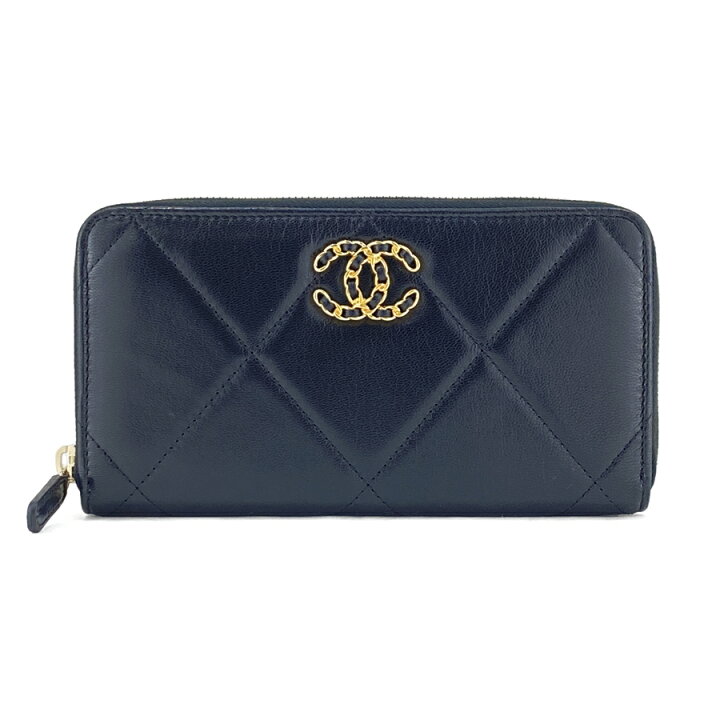 楽天市場】シャネル CHANEL 長財布 ラウンドファスナー 19 