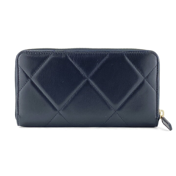 楽天市場】シャネル CHANEL 長財布 ラウンドファスナー 19 ナイン  
