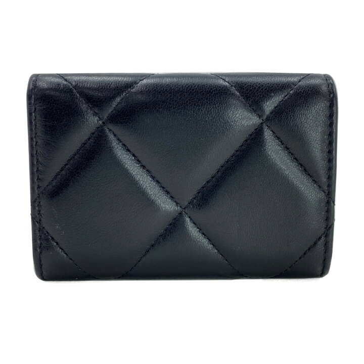 楽天市場】シャネル CHANEL 三つ折り 折財布 ミニ財布 19 ナイン  