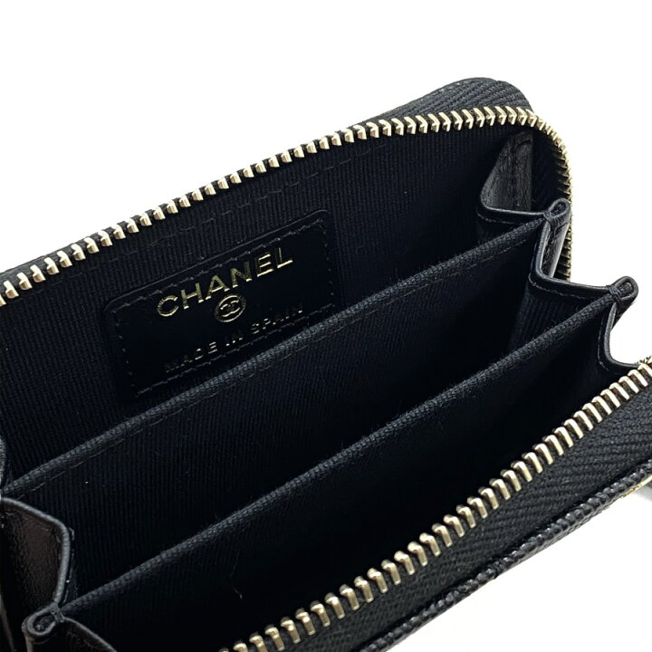 楽天市場】シャネル CHANEL 財布 ジップ コインパース 財布 カード 
