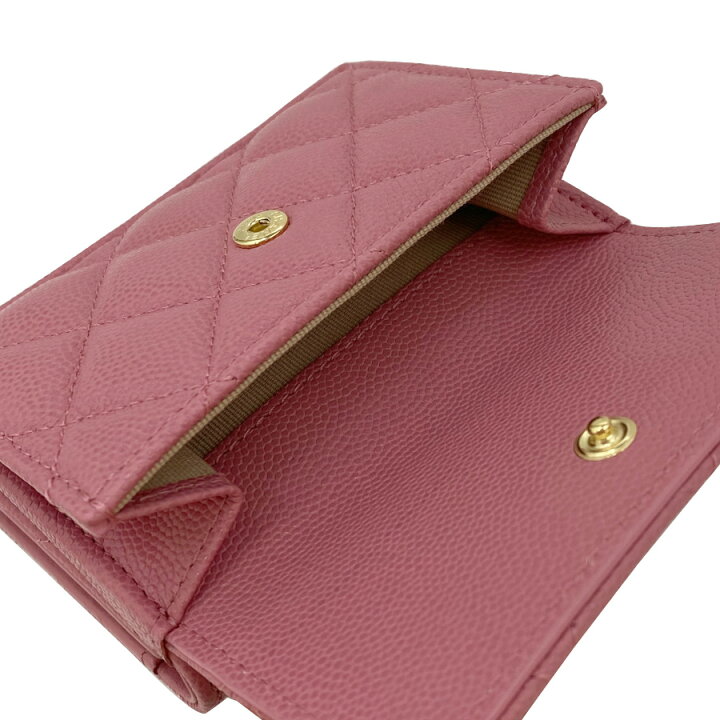 楽天市場】シャネル CHANEL 財布 三つ折り スモール フラップ  