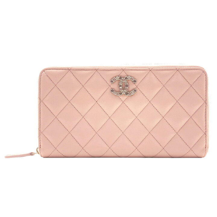 楽天市場】【新品】シャネル CHANEL 長財布 ラウンドファスナー ロング  