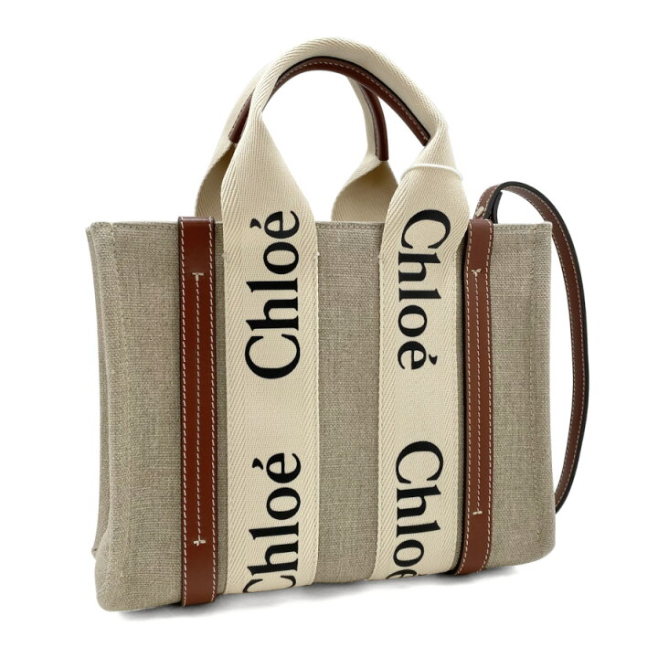 楽天市場】クロエ Chloe woodyスモールトートバッグ ハンドバッグ  