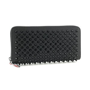 �y�V�i�z�N���X�`�������u�^�� Christian Louboutin �����z ���E���h�t�@�X�i�[ �p�l�g�[�l �X�p�C�N�X PANETTONE SPIKES �X�^�b�Y ���U�[ �u���b�N/�u���b�N 1185059 CM53 BLACK/BLACK