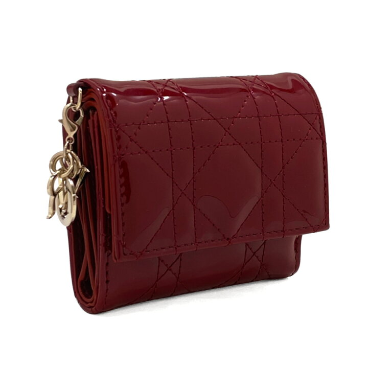 楽天市場】クリスチャン ディオール Christian Dior 財布 三つ折り  