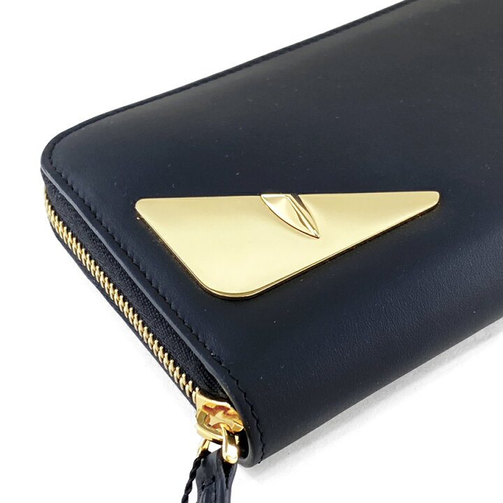 楽天市場】フェンディ FENDI 長財布 ラウンドファスナー バッグ バグズ  