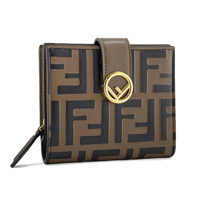楽天市場】フェンディ FENDI 財布 二つ折り コンパクト F IS FENDI  