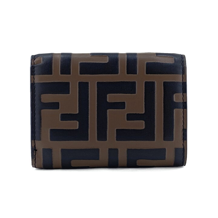 楽天市場】フェンディ FENDI 財布 三つ折り コンパクト ミニ F IS  