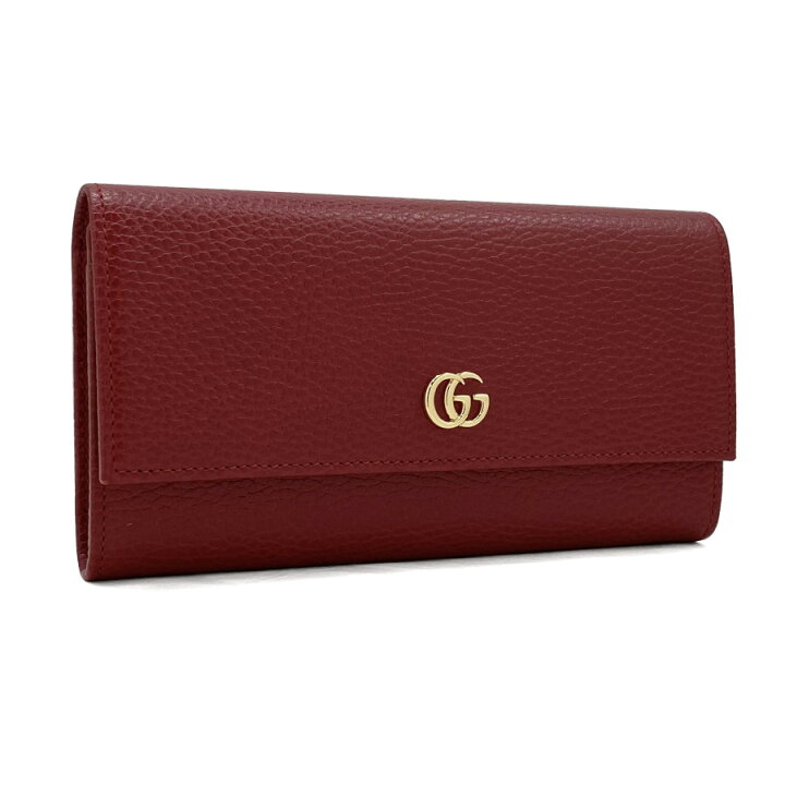 楽天市場】【新品】グッチ GUCCI 長財布 財布 二つ折り フラップ プチ  