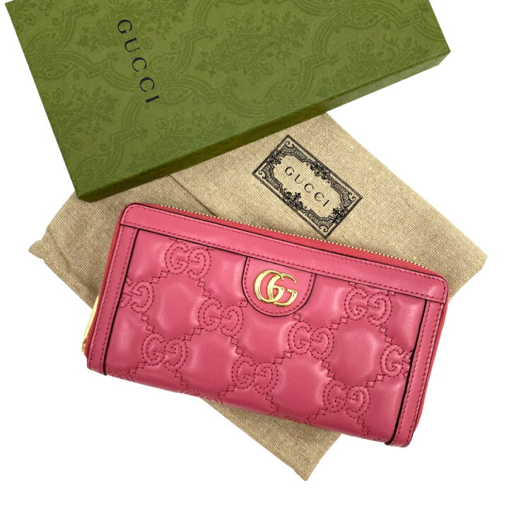 楽天市場】【新品】グッチ GUCCI 長財布 GGマトラッセ ジップ 