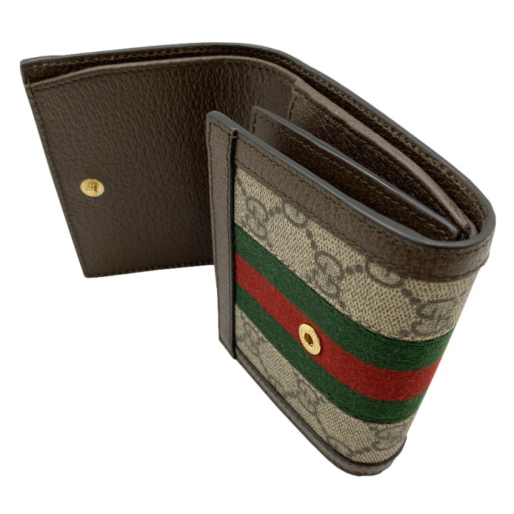 楽天市場】【新品】グッチ GUCCI 財布 二つ折り オフィディア GG 