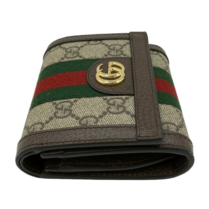 楽天市場】【新品】グッチ GUCCI 財布 二つ折り オフィディア GG 