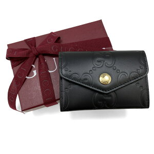 �y�V�i�z�O�b�` GUCCI �J�[�h�P�[�X �sGG �J�[�h�P�[�X�t �u���b�N GG���U�[ 772792 AADLO 1000