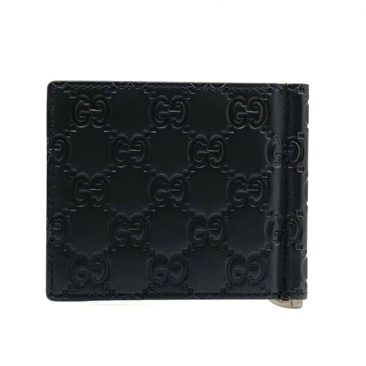 楽天市場】GUCCI グッチ 二つ折り カード 財布 マネークリップ  