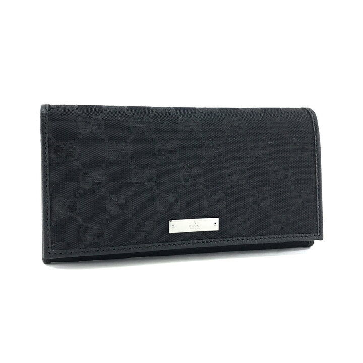 楽天市場】グッチ 長財布 GUCCI 二つ折り フラップ METAL BAR 