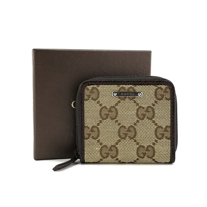 楽天市場】グッチ コインケース GUCCI 小銭入れ GGキャンバス レザー 