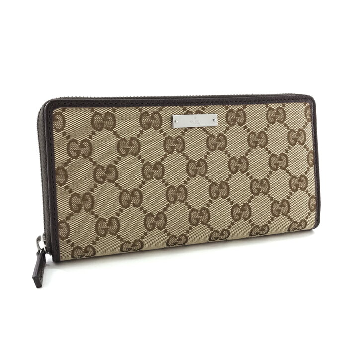 楽天市場】グッチ 長財布 GUCCI ラウンドファスナー メタルバー METAL 