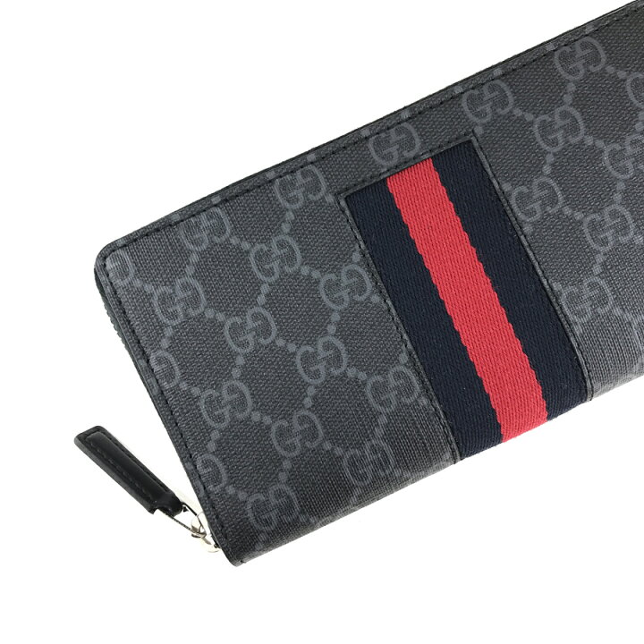 楽天市場】グッチ 長財布 GUCCI ラウンドファスナー ニューウェブ NEW 