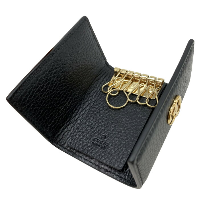 楽天市場】【新品】グッチ GUCCI キーケース 6連 キーホルダー ダブルG  