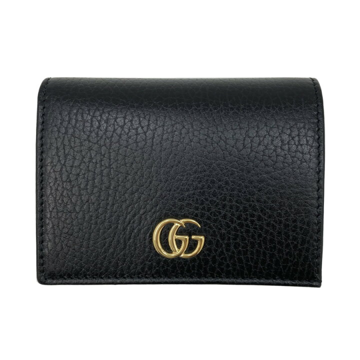 楽天市場】グッチ GUCCI 財布 二つ折り財布 ミニ財布 プチマーモント  