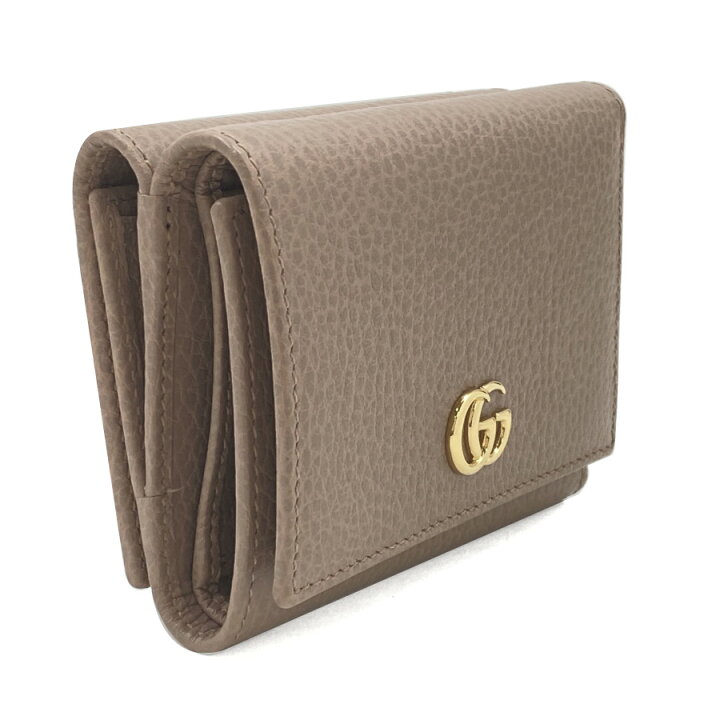 楽天市場】グッチ GUCCI 財布 三つ折り ウォレット ミニ コンパクト GG 