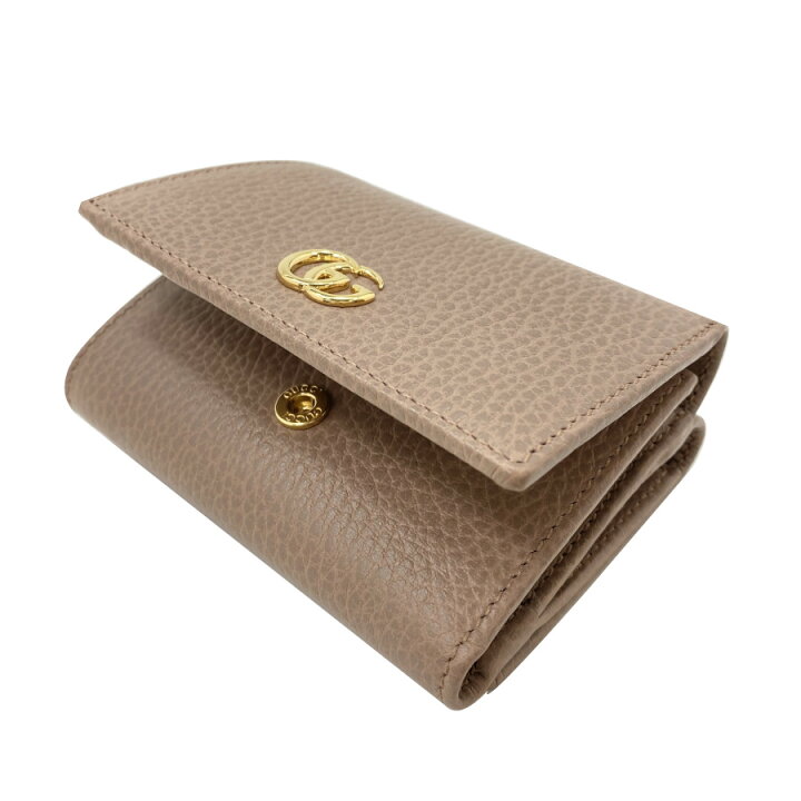 楽天市場】グッチ GUCCI 財布 三つ折り ウォレット ミニ コンパクト GG 