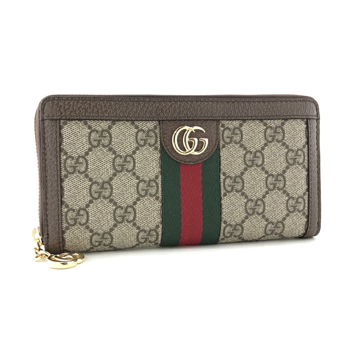楽天市場】グッチ GUCCI 長財布 ラウンドファスナー オフィディア  
