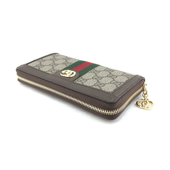 楽天市場】グッチ GUCCI 長財布 ラウンドファスナー オフィディア  