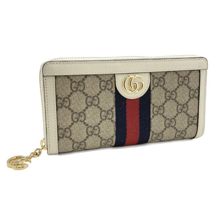 楽天市場】グッチ GUCCI 長財布 オフィディア ウェブ ストライプ  