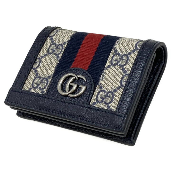 楽天市場】グッチ GUCCI 財布 二つ折り コンパクト オフィディア 
