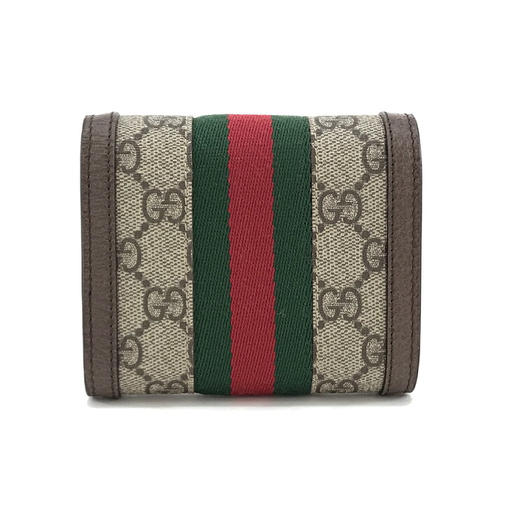楽天市場】グッチ GUCCI 財布 三つ折り コンパクトウォレット オフィ  