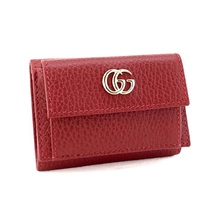 楽天市場】グッチ GUCCI 財布 三つ折り ミニ コンパクト GG 