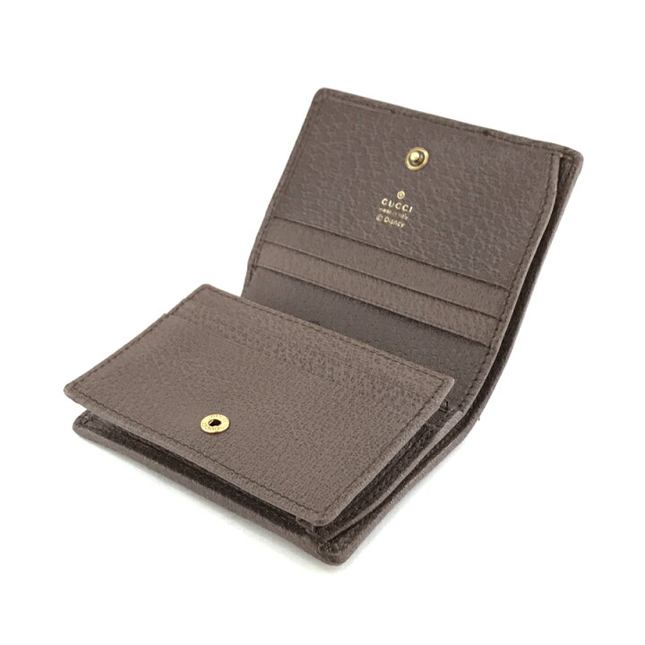 楽天市場】グッチ GUCCI 財布 二つ折り コインケース ディズニーコラボ 