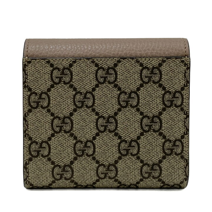 楽天市場】グッチ GUCCI 財布 二つ折り GGマーモント ウォレット 