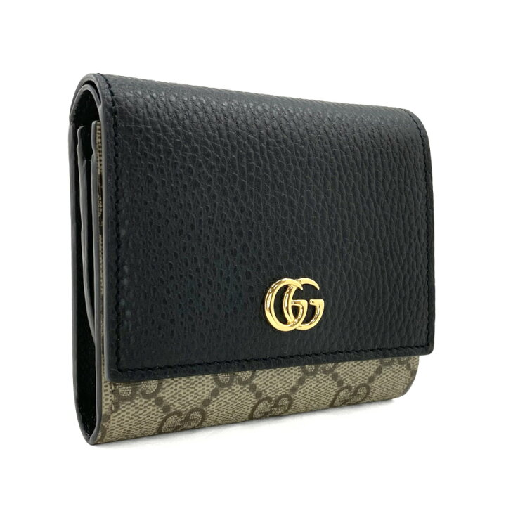 楽天市場】グッチ GUCCI 財布 二つ折り ミディアム ウォレット ミニ 