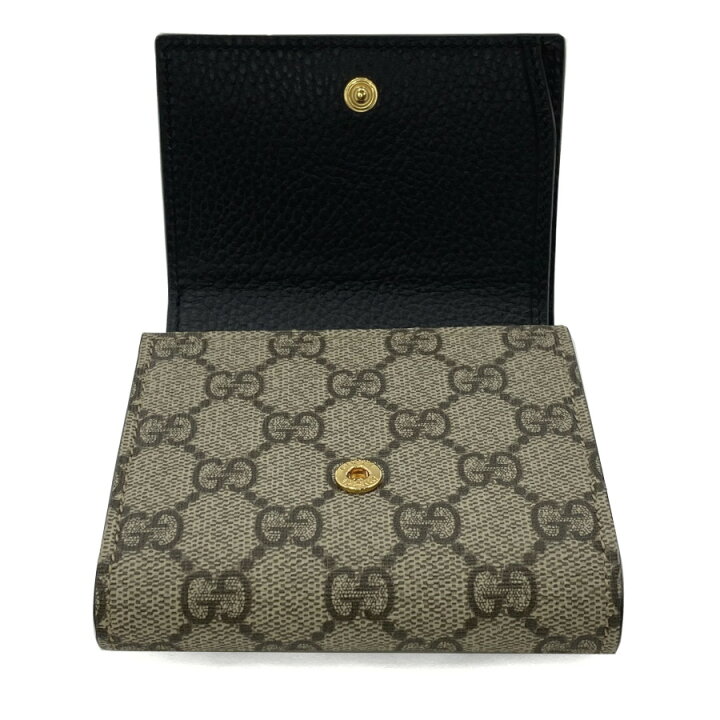 楽天市場】グッチ GUCCI 財布 二つ折り ミディアム ウォレット ミニ 