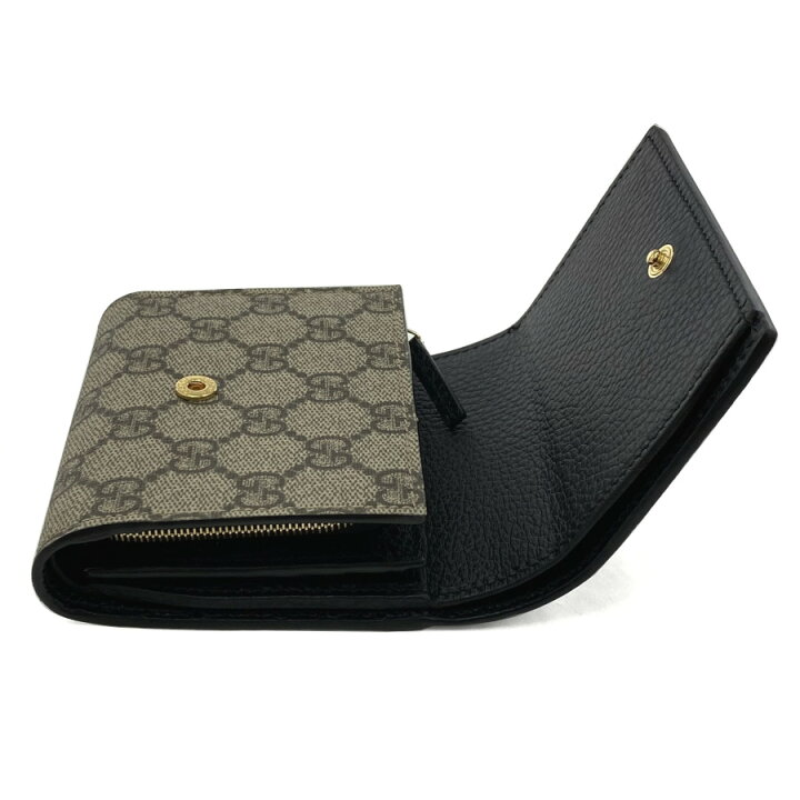 楽天市場】グッチ GUCCI 財布 二つ折り ミディアム ウォレット ミニ  