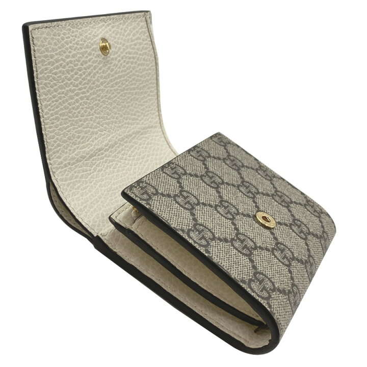 楽天市場】グッチ GUCCI 財布 二つ折り ミディアム ウォレット ミニ  