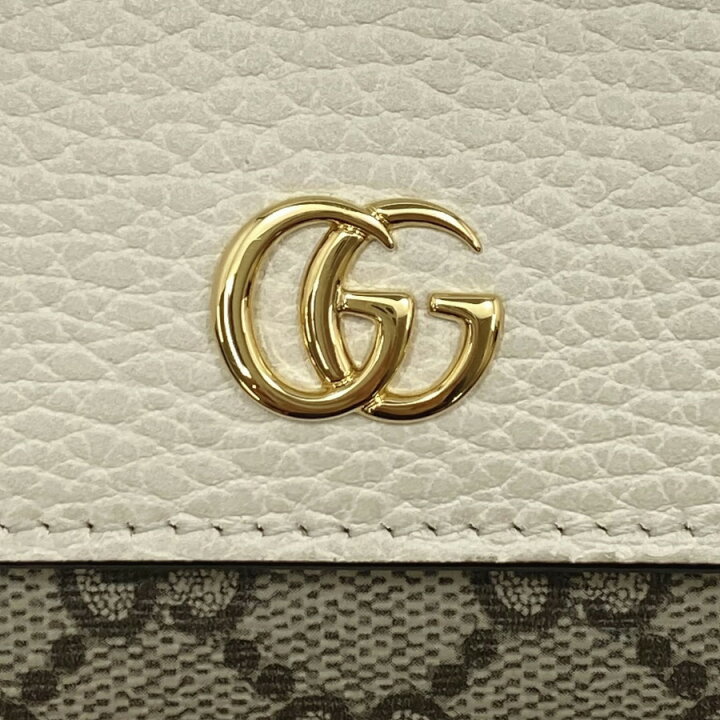 楽天市場】グッチ GUCCI 財布 二つ折り ミディアム ウォレット ミニ  