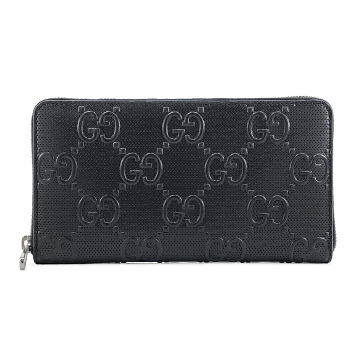 楽天市場】グッチ GUCCI 長財布 ラウンドファスナー GGエンボス ジップ  