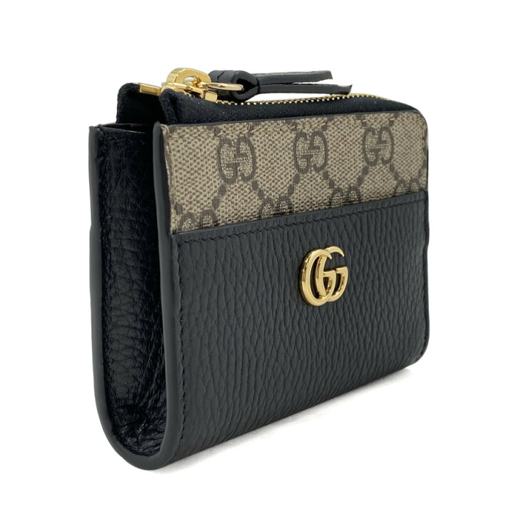 楽天市場】GUCCI GGマーモント L字型ジップウォレット ミニ 財布 
