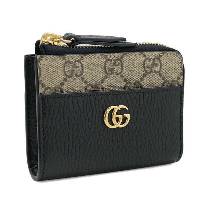 楽天市場】GUCCI GGマーモント L字型ジップウォレット ミニ 財布  